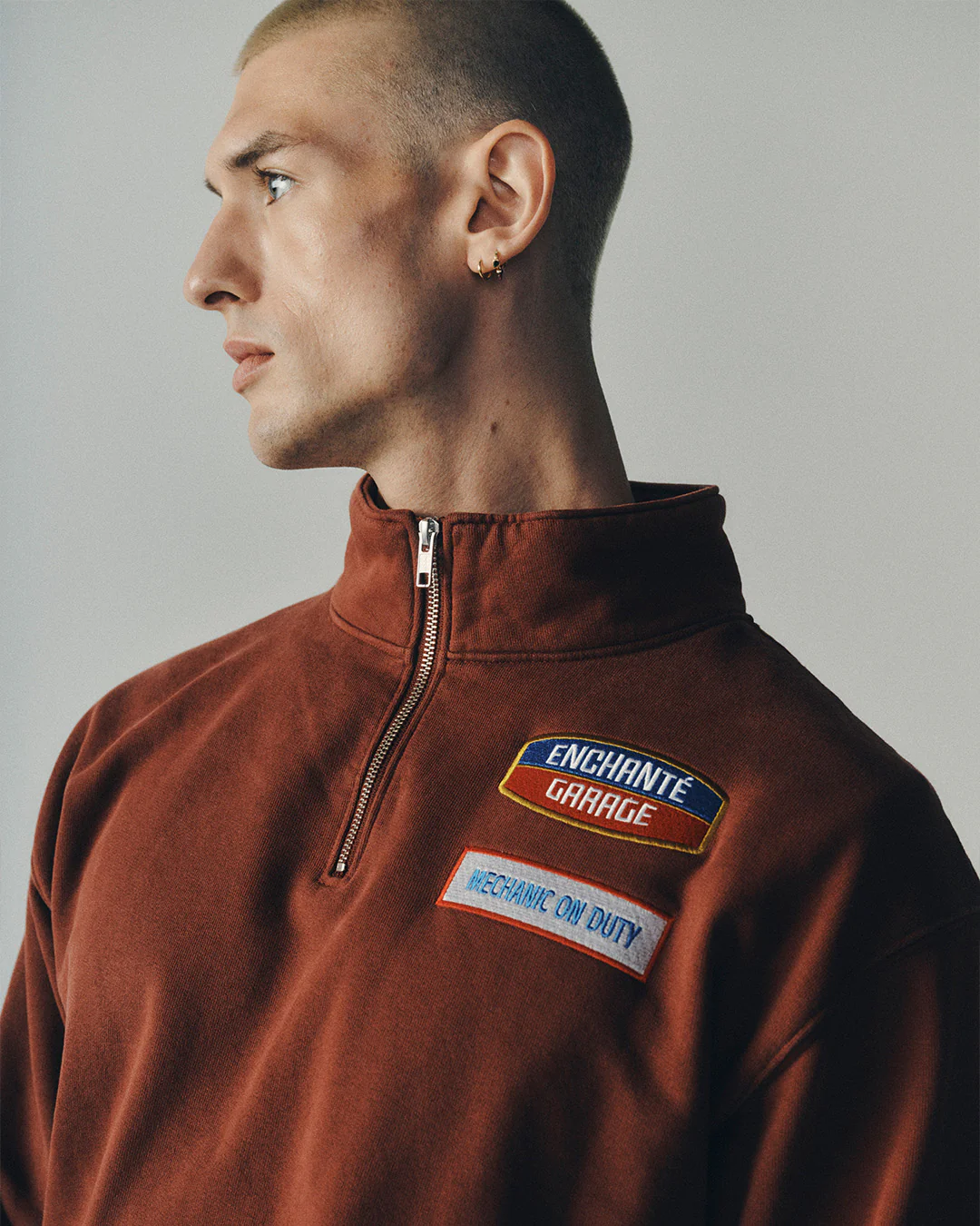 Mechanic On Duty Quarter Zip - Image 5