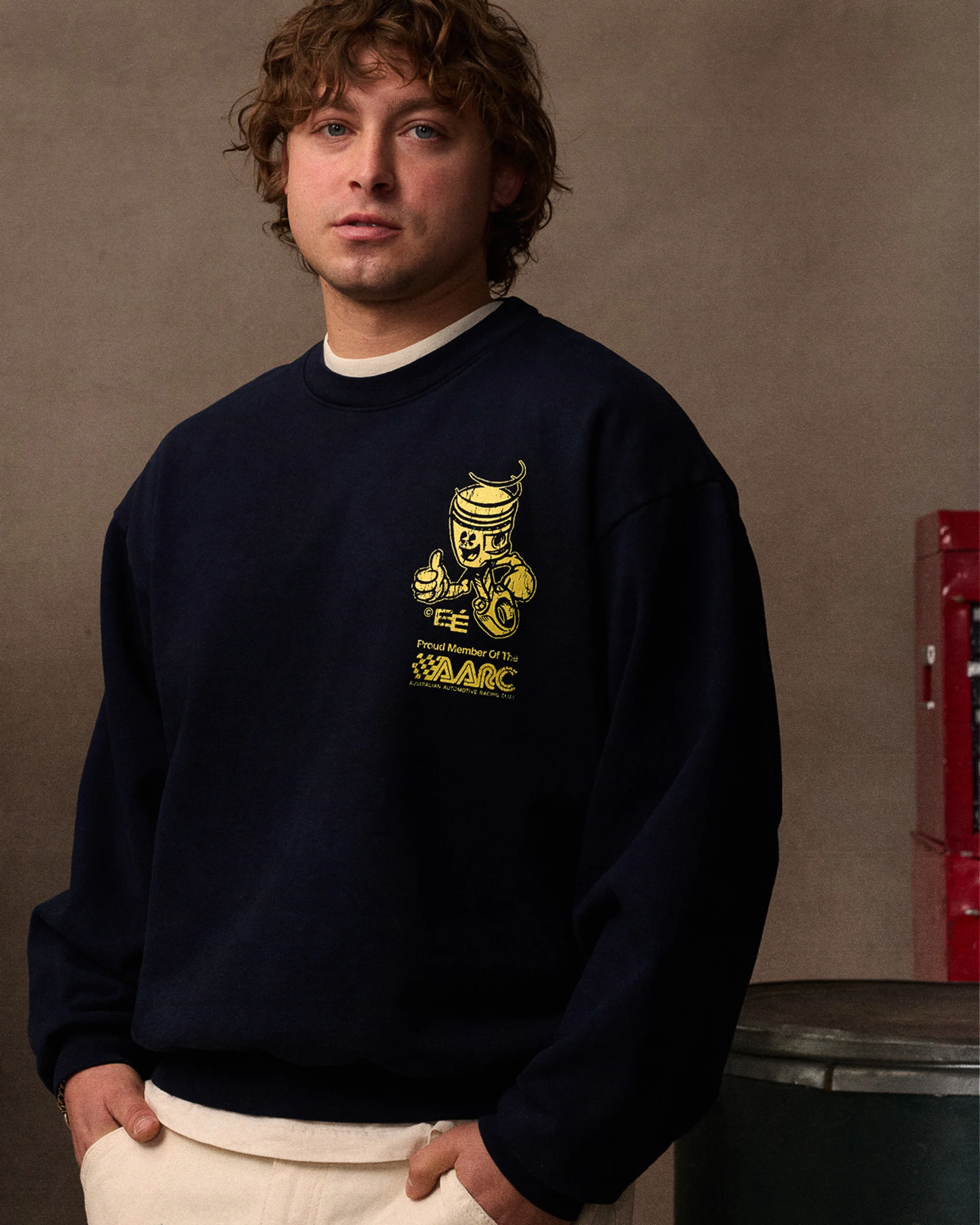 Cylinders of Happiness Crewneck - Image 3