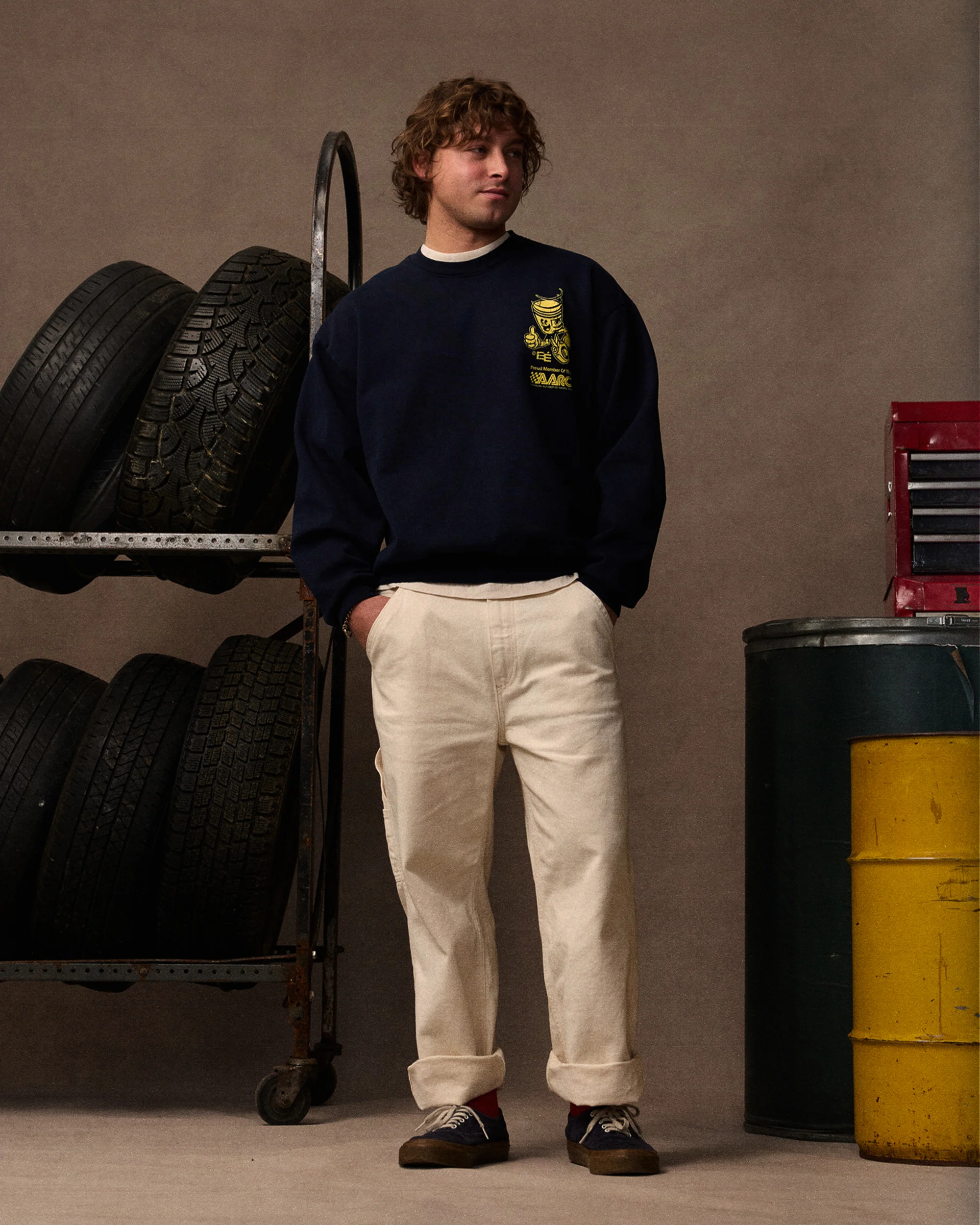 Cylinders of Happiness Crewneck - Image 4
