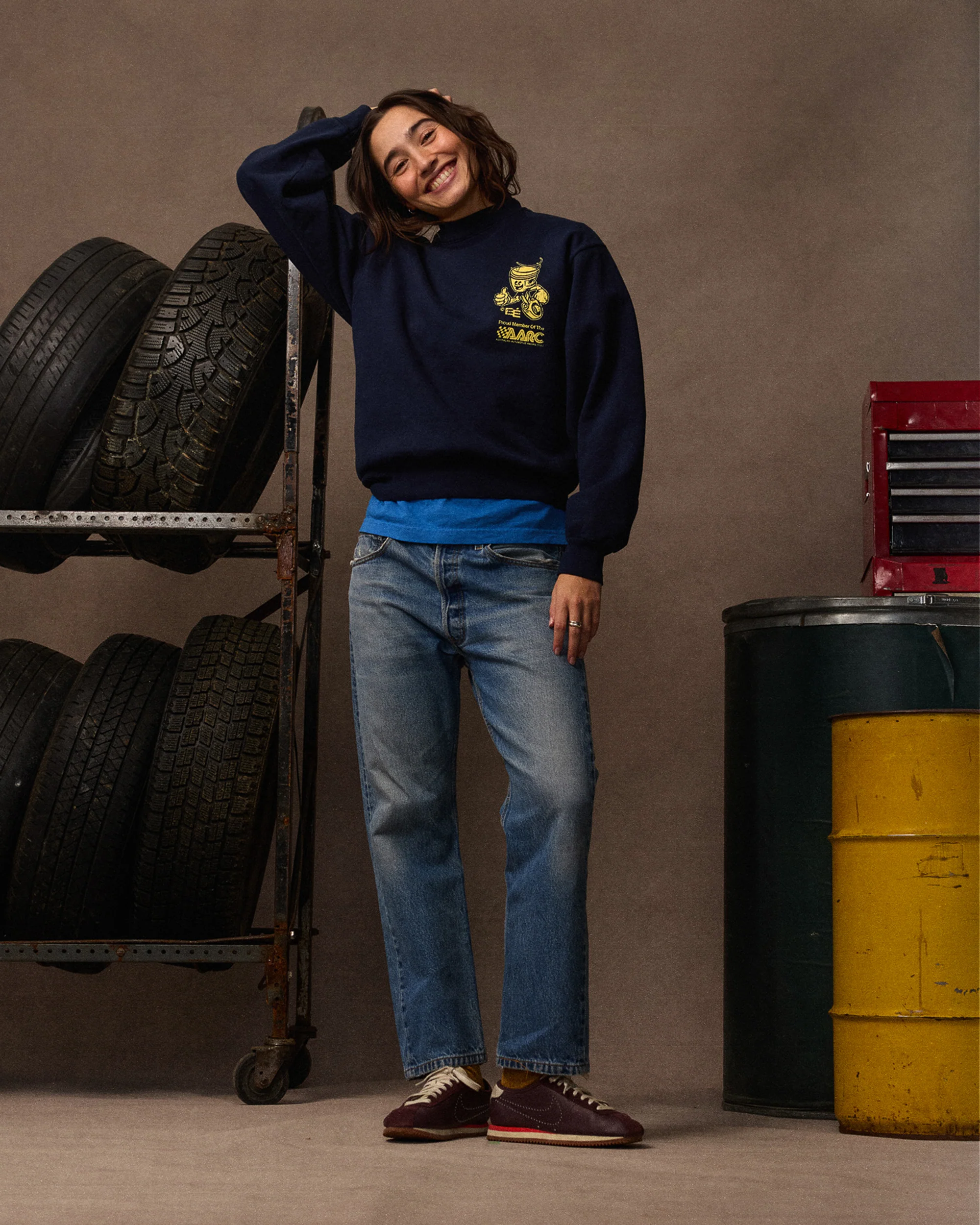 Cylinders of Happiness Crewneck - Image 5