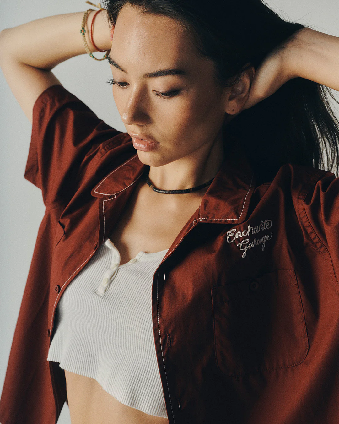 Garage Chainstitch Button Up - Image 5