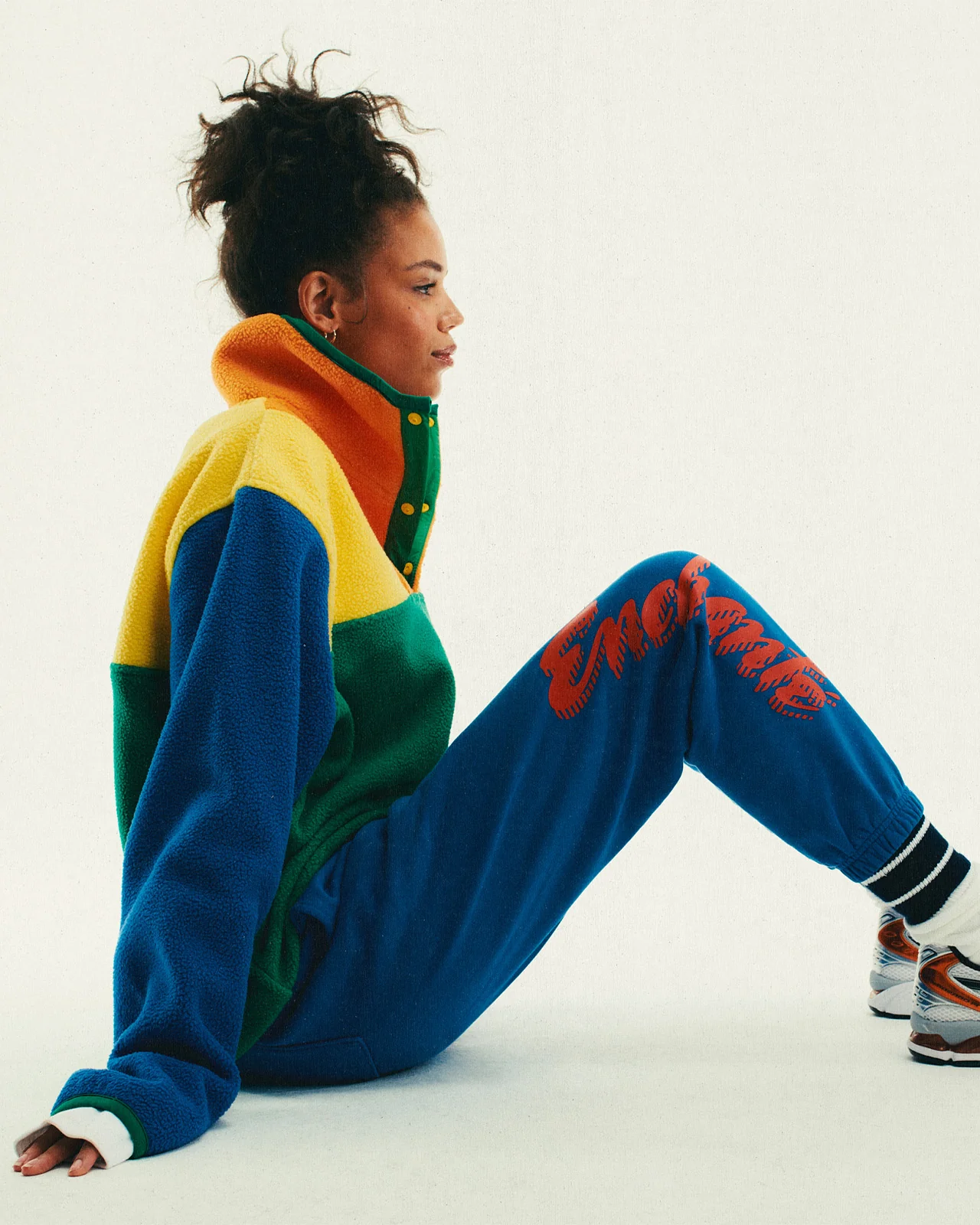 Colorblock Fleece Pullover - Image 3