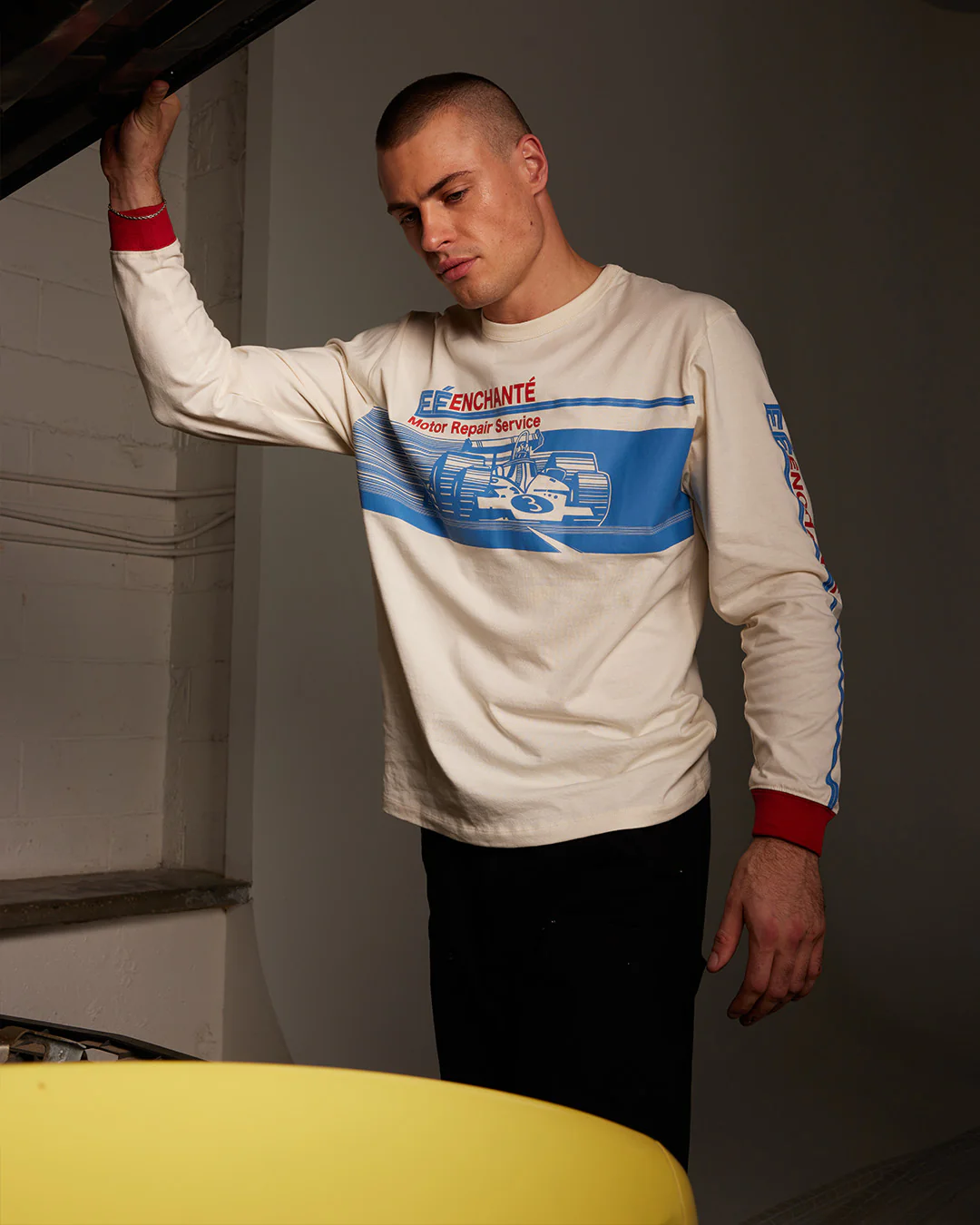 Motor Repair Long Sleeve Tee - Image 2