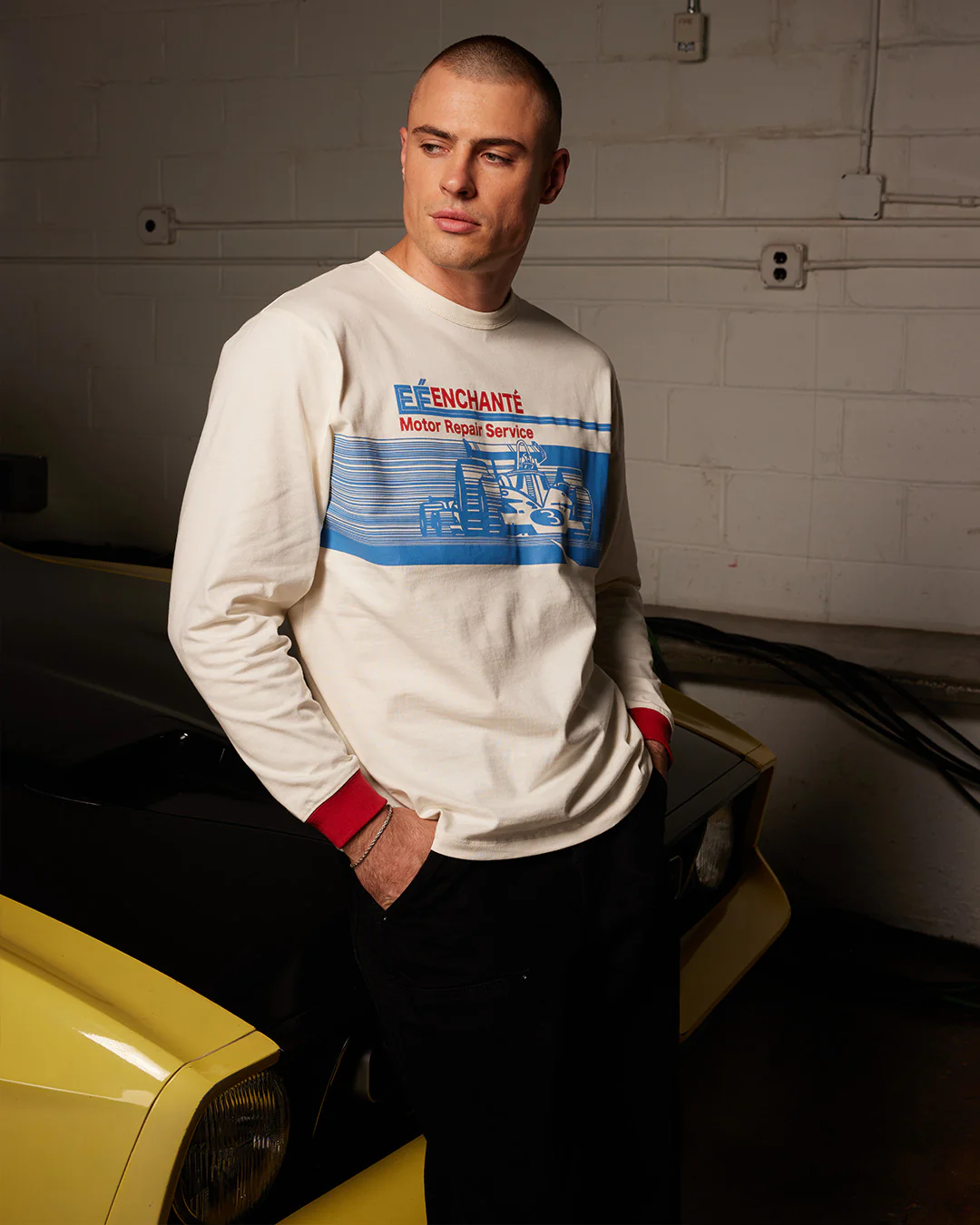 Motor Repair Long Sleeve Tee - Image 3
