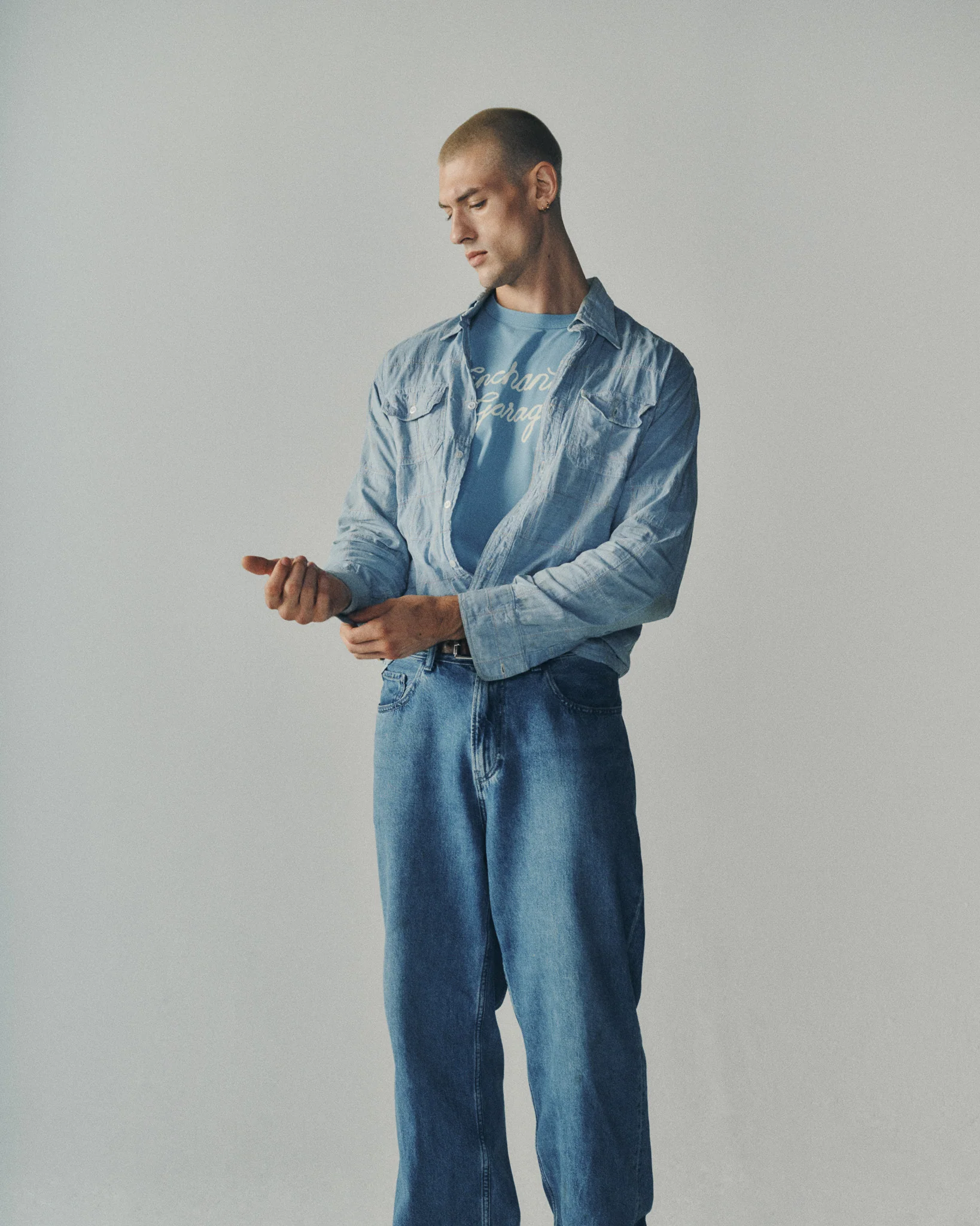 Garage Script Tee - Image 3