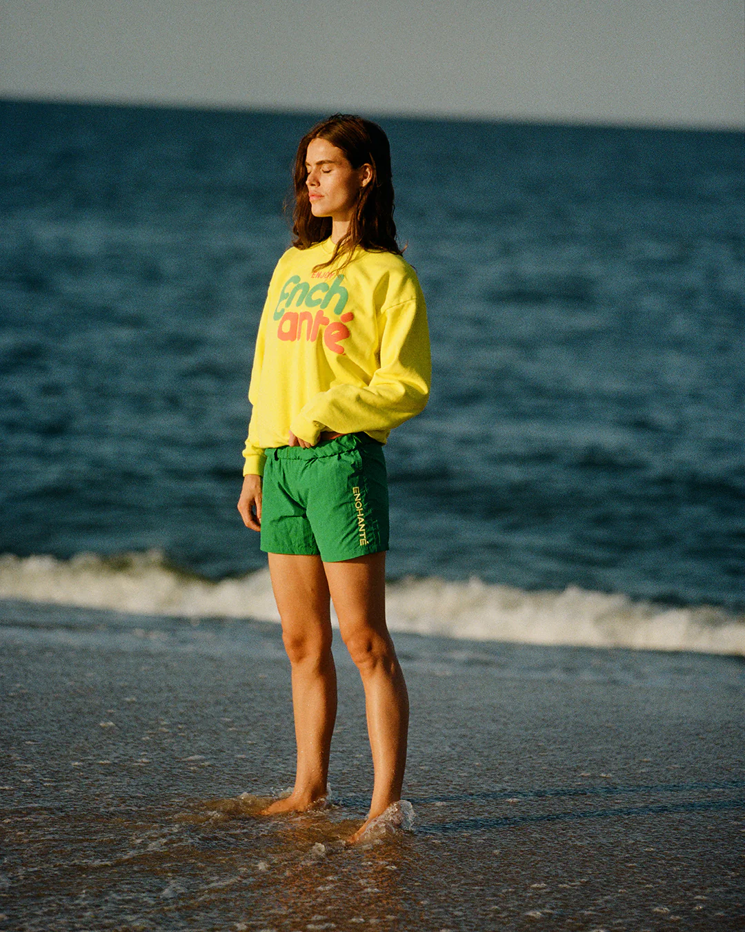 Enjoy Enchanté Crewneck | Yellow - Image 3