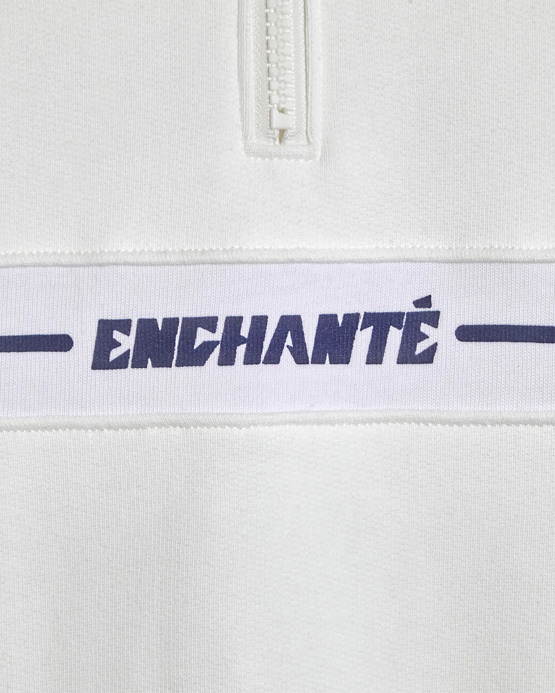 Women's 1/4 Zip Sweatshirt | White - Image 3