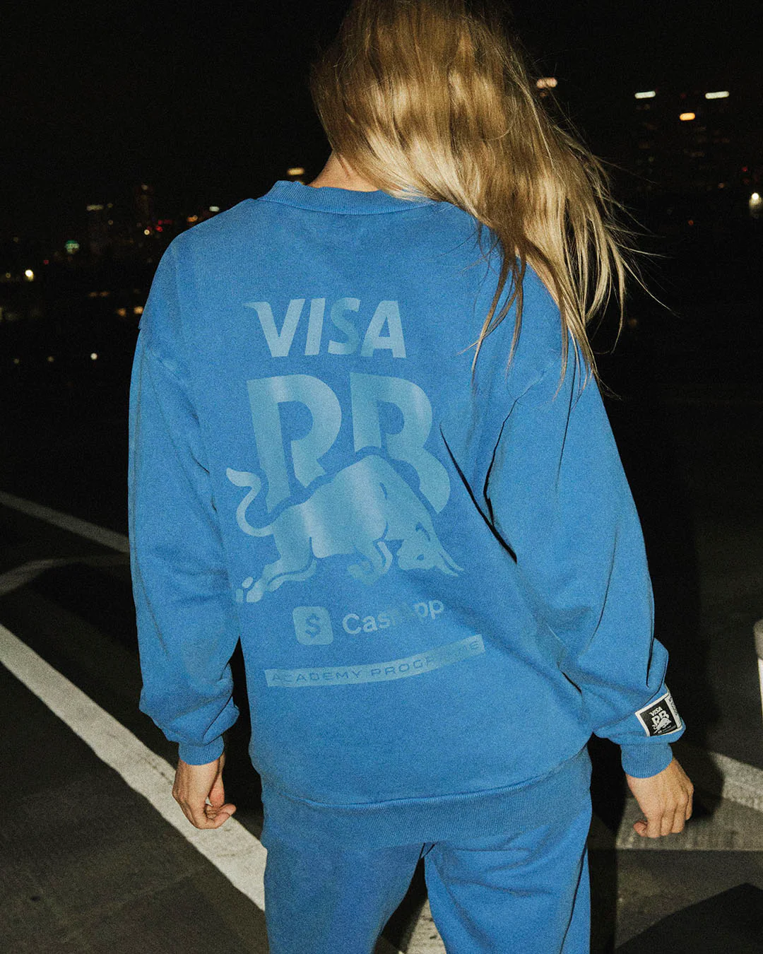 Enchanté x VCARB AP Crewneck | Blue - Image 4